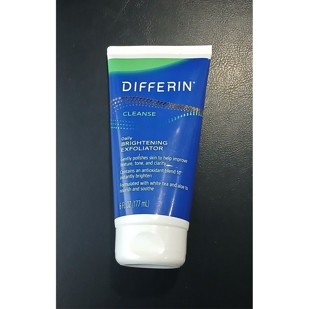 Differin Face Cleanser Daily Exfoliator for Acne Prone Skin. 6 Fluid Ounces